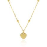Simple Heart 925 Necklace