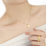 Simple Heart 925 Necklace
