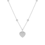 Simple Heart 925 Necklace