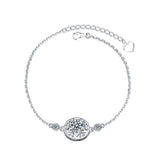 925 Sterling Silver Moissanite Bracelet