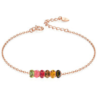 Natural tourmaline bracelet