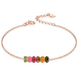 Natural tourmaline bracelet