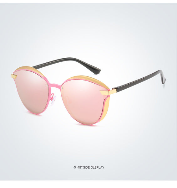 Luxury Cat Eye Polarized Sunglasses for Women.