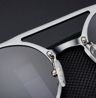 Men's Polarized Vintage Round Frame Fashion Sunglasses