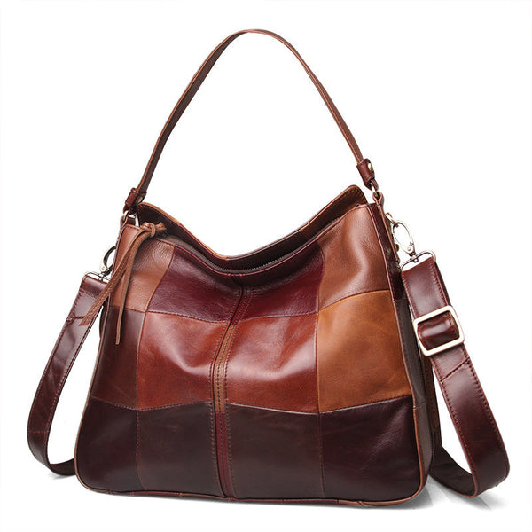 Retro Female Leather Handbag