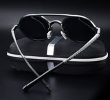 Men's Polarized Vintage Round Frame Fashion Sunglasses