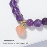 Natural Amethyst Bracelet