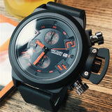 Men's Military Sport Watch - Durable Quartz Timepiece for Casual and Outdoor Activities