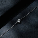 S925 Silver Sparkling Moissanite Bracelet