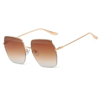 Women's Big Square Sunglasses