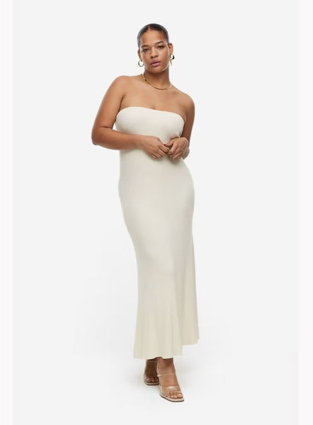 Sexy Backless Knitted Evening Dress