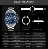 Men's Quartz Luxury Sports Watch