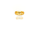 24k Gold Filled Adjustable Flowers Ring
