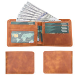 Handmade Bifold Leather Men Wallet