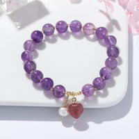 Natural Amethyst Bracelet