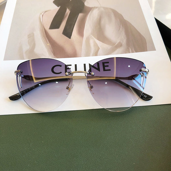 Elegant Small Frame Anti Ultraviolet Sunglasses