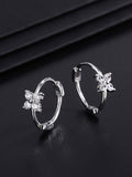 Four-leaf Clover Flower Earrings