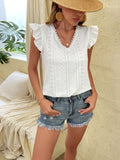 Women's Knitted V-neck Casual top