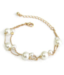 Freshwater Pearl Mix Double Layer Bracelet
