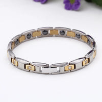 Simple Style Geometric Titanium Steel 18K Gold Plated Bracelet