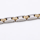 Simple Style Geometric Titanium Steel 18K Gold Plated Bracelet