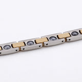 Simple Style Geometric Titanium Steel 18K Gold Plated Bracelet