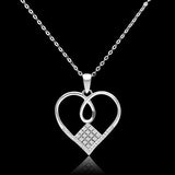925 Sterling Silver Necklace with AAA Grade CZ