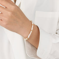 Elegant Natural Long Stick Pearls Bracelet