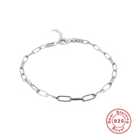 Simple Style Solid Color Silver Plating Bracelet