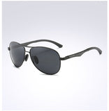 Aluminum/magnesium Polarized Unisex Aviation Style Sunglasses - Brier Hills