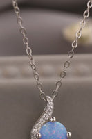 Sweet Beginnings Opal Pendant Necklace - Brier Hills